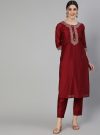 123AKPNT046R-Maroon-05